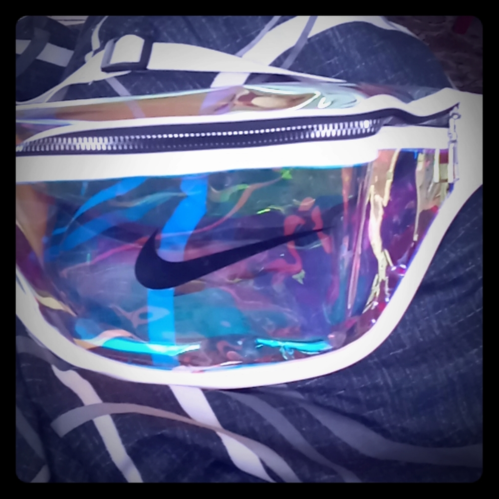 Nike X Revolve Iridescent Fanny Pack